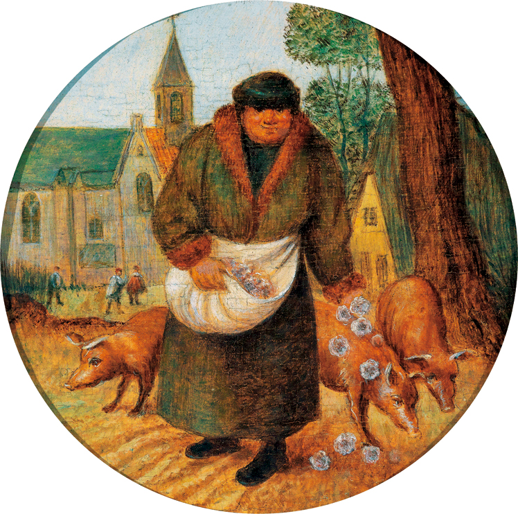  彼得·勃鲁盖尔 Bruegel Pieter—— 人像 (3)